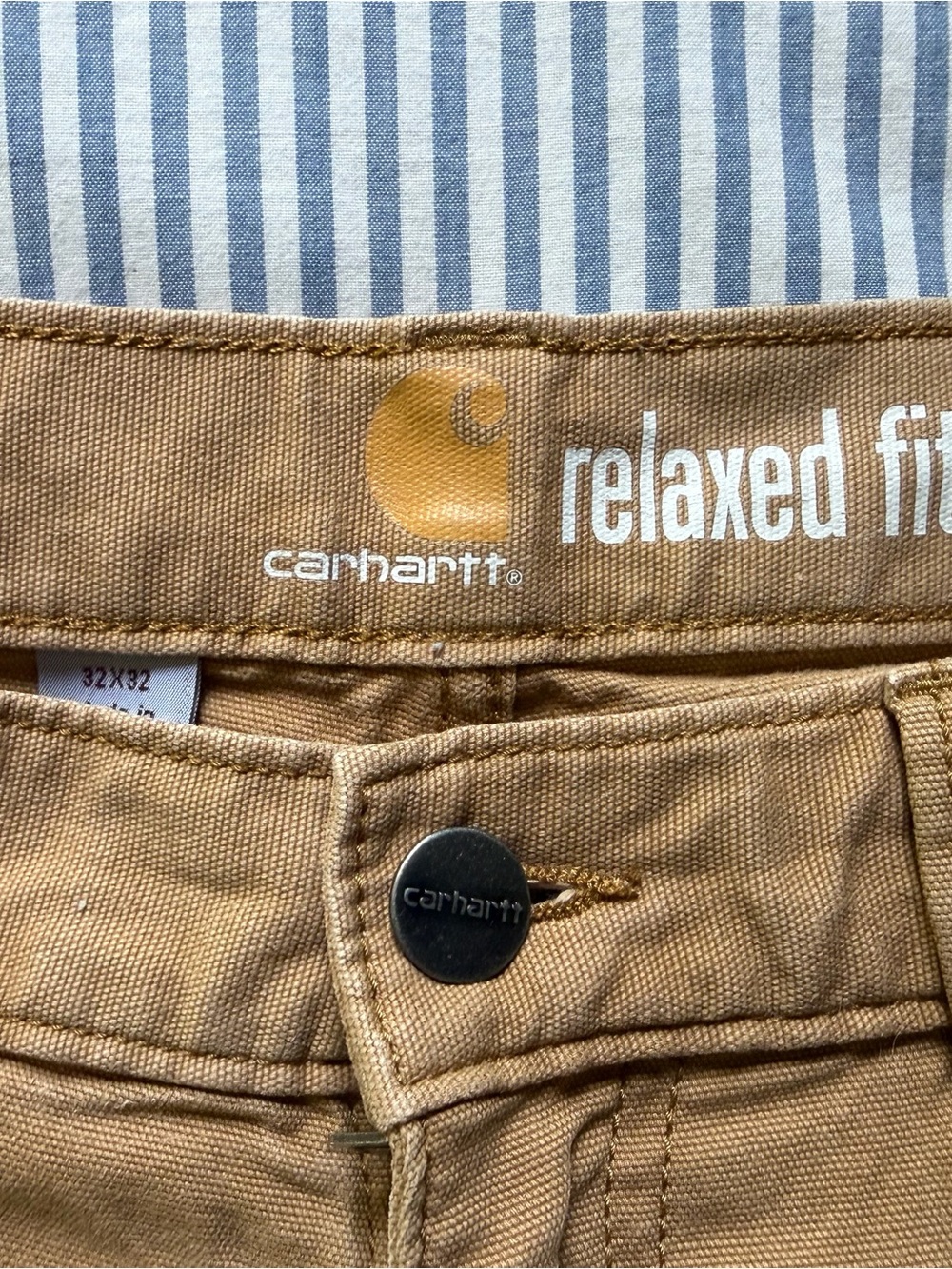 Carhartt Relaxed Fit Canvas Pants in Carhartt Brown